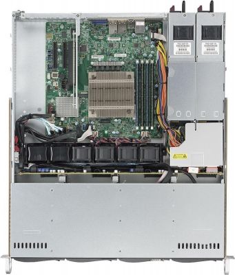 Платформа SuperMicro SYS-5019S-MR RAID 2x400W 